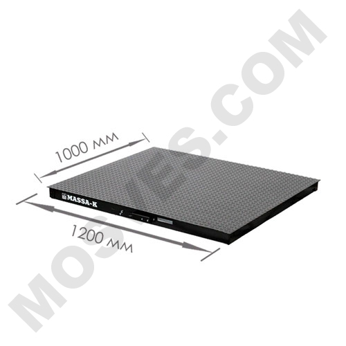 весы «4d-pm-2-1500-a» платформенные платформа 1200х1000 мм Масса-К