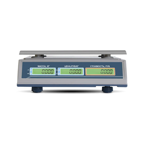 торговые настольные весы m-er 322ac-15.2 lcd ibby Mertech (Меркурий)
