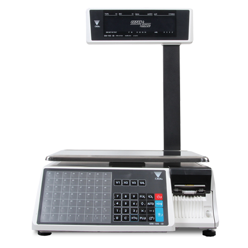 весы с печатью этикеток sm-100pcs+ (1) 15kg 4mb wlan с wi-fi Digi