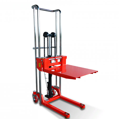 гидравлический штабелер с подъемной платформой hs4015 oxlift 400 кг 1,5 м Oxlift