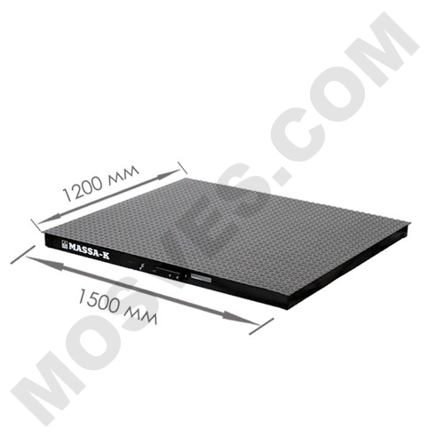весы «4d-pm-3-3000-ra» платформенные платформа 1500х1200 мм Масса-К