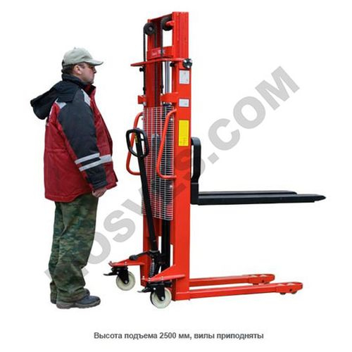 штабелер гидравлический ручной ep mse 1000/1600 (1 т, высота подъема 1600 мм, 1150х560 мм) (1000 кг) EP