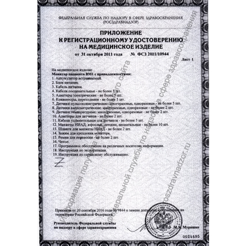 монитор пациента портативный bionet bm1 Bionet