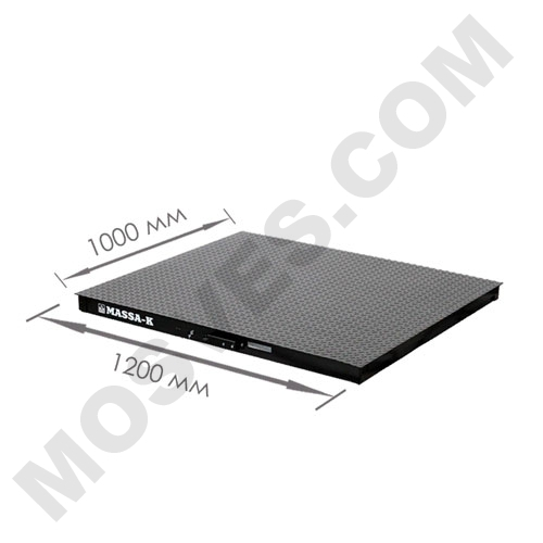 весы «4d-p-2-1500-ab» платформенные платформа 1000х1250 мм Масса-К