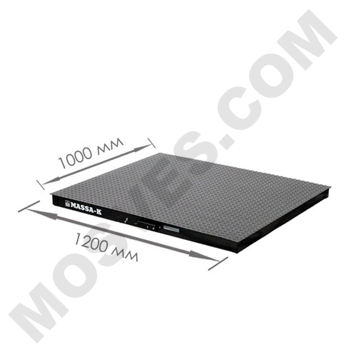 весы «4d-pm-2-1500-rl» платформенные с печатью этикеток платформа 1200х1000 мм Масса-К