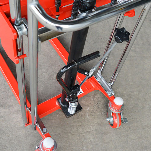гидравлический штабелер с подъемной платформой hs4015 oxlift 400 кг 1,5 м Oxlift