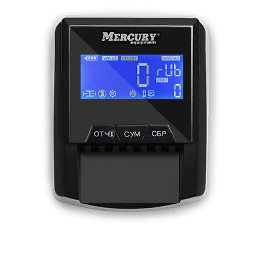 автоматический детектор банкнот d-20a flash pro lcd с акб Mertech (Меркурий)