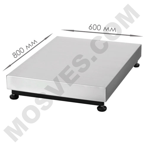 весы торговые тв-m-300.2-3 p/tb платформа 600х800 мм Масса-К