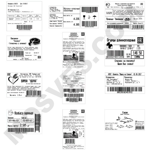 весы «4d-lm-2-2000-rl» низкопрофильные с печатью этикеток без пандуса 1000х1000 мм Масса-К