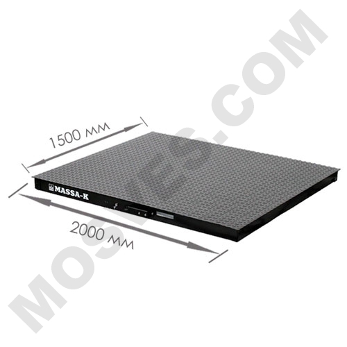 весы «4d-pm-7-3000-ra» платформенные платформа 2000х1500 мм Масса-К