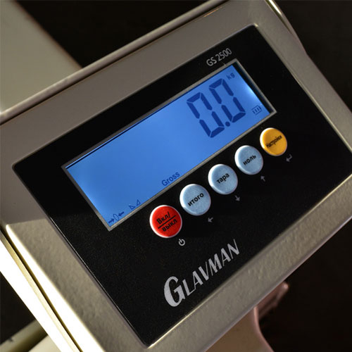 гидравлическая тележка с весами gs 2000 glavman 2000 кг Glavman