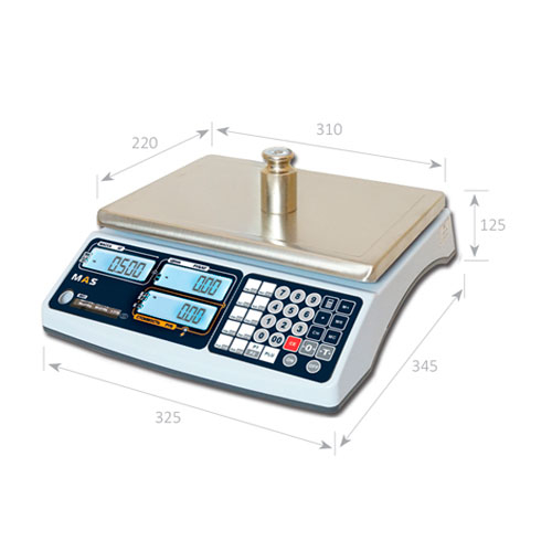торговые весы master mr1-6 MAS-center