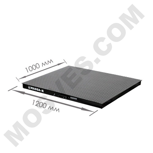 весы «4d-pm-2-500-rc» платформенные с печатью чеков платформа 1200х1000 мм Масса-К