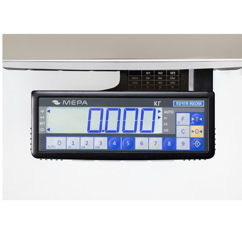 весы почтовые вп-3/32 курьер rs-232/usb Мера