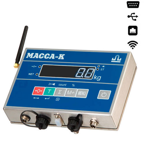 весы tb-5040n_ аb(ruew)3 нержавеющая сталь Масса-К