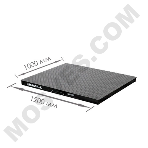 весы «4d-p-2-1000-a» платформенные платформа 1000х1250 мм Масса-К