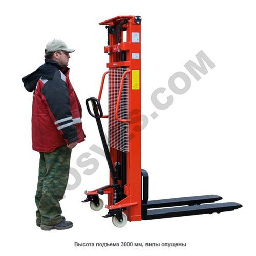 штабелер гидравлический ручной ep mse 0500/3000 (500 кг, высота подъема 3000 мм, 1150х560 мм) (500 кг) EP