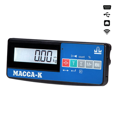 весы «4d-pm-10/10-1500-a(ruew)» электронные платформенные 1000х1000 мм Масса-К