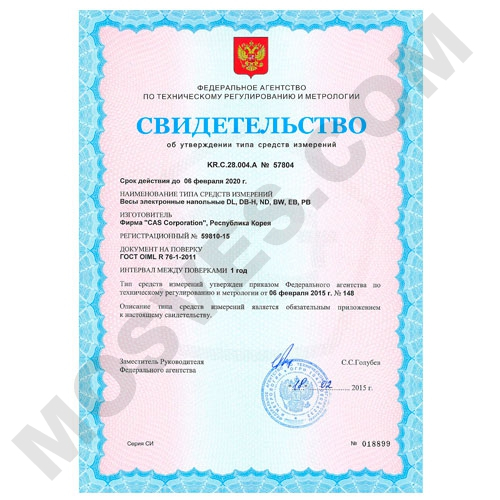 промышленные электронные платформенные весы с 1 датчиком cas dl-100 платформа 400х500 мм CAS