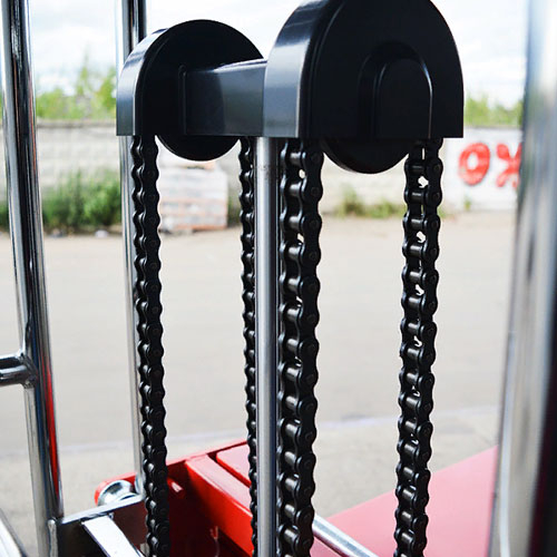 гидравлический штабелер с подъемной платформой hs4015 oxlift 400 кг 1,5 м Oxlift